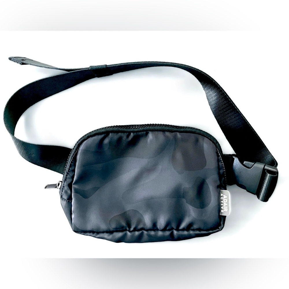 Adair camo cross body bag